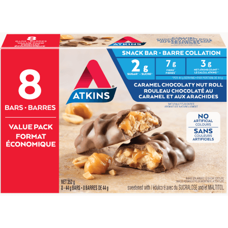 Value-Pack Protein Bars - Caramel Chocolaty Nut Roll